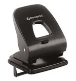 Дырокол BRAUBERG "SX-40", до 40 листов, черный, 229695