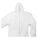 Комбинезон одноразовый с капюшоном Каспер-классик, 30г/м2, спанбонд, XXXL (60-62), белый, шк 8591