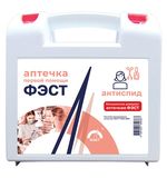 Аптечка первой помощи АНТИСПИД ФЭСТ, футляр полистирол, состав - по постановлению №59, 1112