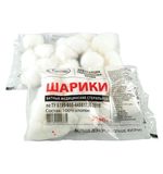 Шарик ватный медицинский ЕМЕЛЬЯН САВОСТИН стерильный, пакет 20 шт, 10 гр. ш/к00775