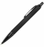 Ручка шариковая PARKER IM Achromatic Black BT, корп. черный матовый, нержавеющ. сталь, синяя,2127618