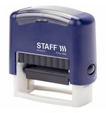 Штамп самонаборный 4-строчный STAFF, оттиск 48х18 мм, "Printer 8052", КАССЫ В КОМПЛЕК, 237424