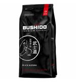 Кофе в зернах BUSHIDO "Black Katana", натуральный, 1000г, 100% арабика, вакуумная упаковка, ш/к40534, BU10004008