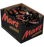 Конфеты шоколадные MARS minis, весовые, 1 кг, картонная упаковка, 56730