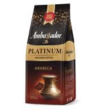 Кофе молотый AMBASSADOR "Platinum", 100% арабика, 250 г, вакуумная упаковка, ш/к 27068