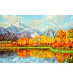 Картина стразами (алмазная мозаика) 40х50 см, ОСТРОВ СОКРОВИЩ "Звенящая тишина", без подрамника, 662581