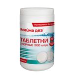 Средство дезинфицирующее Таблетки хлорные 300 штук, 1 кг, банка, ЛАЙМАДЕЗ, 607913