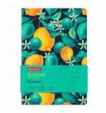 Блокнот МАЛЫЙ ФОРМАТ (100х150 мм) А6, BRAUBERG VISTA "Lemon Story", под кожу, гибкий, 80 л., 112096