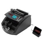 Счетчик банкнот MERTECH C-3000 BLACK, 1000 банкнот/мин, ИК, УФ детекция, фасовка, чёрный, 5515
