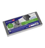 Пластилин скульптурный BRAUBERG ART CLASSIC, серый, 1 кг, мягкий, 106520