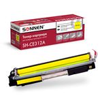 Картридж лазерный SONNEN (SH-CE312A) для HP СLJ CP1025 ВЫСШЕЕ КАЧЕСТВО желтый, 1000 стр. 363964
