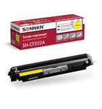 Картридж лазерный SONNEN (SH-CF352A) для HP СLJ Pro M176/M177 ВЫСШЕЕ КАЧЕСТВО желтый,1000стр. 363952