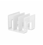Лоток-сортер для бумаг BRAUBERG "Office-Expert", 3 отделения, 207х212х168 мм, сетчатый, белый, 238023