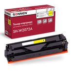 Картридж лазерный SONNEN (SH-W2072A) для HP СLJ 150/178 ВЫСШЕЕ КАЧЕСТВО желтый, 700 стр. 363968