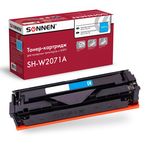 Картридж лазерный SONNEN (SH-W2071A) для HP СLJ 150/178 ВЫСШЕЕ КАЧЕСТВО голубой, 700 стр. 363967