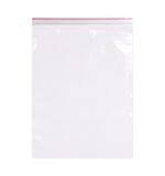 Пакеты ZIP LOCK "зиплок" ПРОЧНЫЕ, комплект 100 шт., 25х35 cм, ПВД, 60 мкм., BRAUBERG EXTRA, 608175