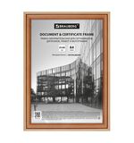 Рамка 21х30см, дерево, багет 20мм, BRAUBERG "Business", светлое дерево, акриловый экран, 391291