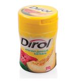 Жевательная резинка DIROL "Арбузно-дынный коктейль", в банке, 46 г, 26098