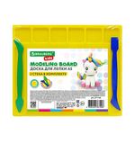 Доска для лепки с отделениями и 2 стеками А5, 200х170 мм, BRAUBERG KIDS, 271145