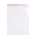 Пакеты ZIP LOCK "зиплок" ОЧЕНЬ ПРОЧНЫЕ, комплект 100шт, 20x25cм, ПВД, 80мкм., BRAUBERG EXTRA, 608178