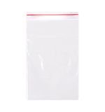 Пакеты ZIP LOCK "зиплок" ПРОЧНЫЕ, комплект 100 шт., 12х17 cм, ПВД, 60 мкм., BRAUBERG EXTRA, 608171