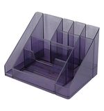Подставка-органайзер BRAUBERG GRAND OFFICE, 9 отделений, 115х160х105 мм, тонированная, 238098, ОР14