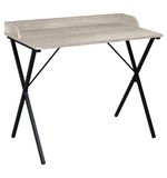 Стол на металлокаркасе BRABIX LOFT CD-008 (ш900*г500*в780мм), цвет дуб антик, 641864