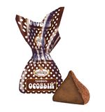 Конфеты шоколадные ФАБРИКА ИМ. КРУПСКОЙ "Особый" Трюфель, обсыпанный какао, 1000 г, пакет, 40585