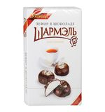 Зефир ШАРМЭЛЬ в шоколаде с классическим вкусом, 250 г, картонная коробка, 1050201103
