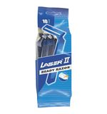 Бритвы одноразовые КОМПЛЕКТ 10шт LASER 2 (аналог Gillette 2), ш/к 01147, 5015911101147