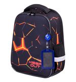Ранец BRAUBERG FIT, 2 отделения, "Keep out", 38х27х14 см, 270617