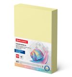 Бумага цветная BRAUBERG, А4, 80 г/м2, 500 л., пастель, желтая, для офисной техники, 115220