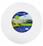 Холст на подрамнике, круглый 40 см, грунтованный, 380 г/м2, 100% хлопок, BRAUBERG ART CLASSIC, 192328