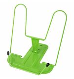 Подставка для книг и учебников BRAUBERG LINE+, металлическая, зеленая, европодвес, 238072