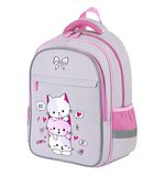 Рюкзак BRAUBERG FAVOUR, 2 отделения, 3 кармана, "Fluffy kittens", 40х29х15 см, 271417