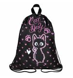 Мешок для обуви BRAUBERG KIDS, с петлей, 42х34 см, "Amazed cat", 271629