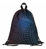 Мешок для обуви BRAUBERG большой удобный с ручкой, 51х41 см, "Neon web", 271596