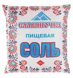 Соль пищевая крупная 1 кг, пэт пакет