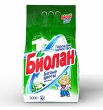 Стиральный порошок автомат 9 кг, БИОЛАН "Белые цветы"