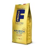 Кофе в зернах FRESCO "Arabica Blend", 1000 г, зерно, вакуумная упаковка