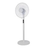 Вентилятор напольный SONNEN FS40-A999, 50Вт, LED дисплей, 3 скоростных режима, белый, 455735