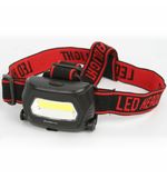 Фонарь налобный аккумуляторный ULTRAFLASH 3Вт COB, 3 режима, Li-pol(USB-кабель в комплекте), LED5359