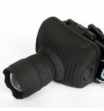 Фонарь налобный ULTRAFLASH 1Вт LED, ZOOM, 3 режима, питание 3хААА(не в комплекте), LED5354