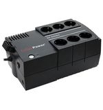 Источник бесперебойного питания CYBERPOWER BS650E, 650 VA (390 W), 8 евророзеток