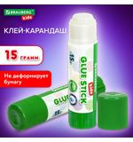 Клей-карандаш BRAUBERG KIDS 15 г, 271710