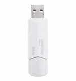 Флеш-диск 64 GB SMARTBUY Clue, USB 2.0, белый, SB64GBCLU-W