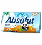 Мыло туалетное детское 90 г, ABSOLUT KIDS "Календула", натуральное, 07357, 6063