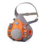 Полумаска фильтрующая Jeta Safety 6500, мягкий силиконовый материал, без фильтров, размер L, 6500-L