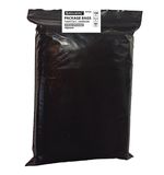 Пакеты ZIP-LOCK ОЧЕНЬ ПРОЧНЫЕ, комплект 100шт, 10x15cм, ПВД, 80мкм., ЧЁРНЫЕ, BRAUBERG