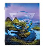 Тетрадь предметная NATURE 48л, обложка картон, ХИМИЯ, клетка, подсказ, BRAUBERG, 404781